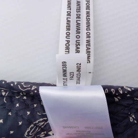 Madewell Quilted Sweetheart Crop Top Midnight. NWT (size 10) - Picture 4 of 8